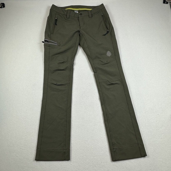 Stio Pants Womens Size 4 Green PINEDALE Technical Pants Softshell Stretch - Picture 7 of 16